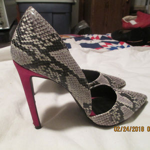 Aldo Snakeskin parttern Stilettos US 7.5 /  38 EU